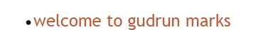 Welcome to gurdrun marks